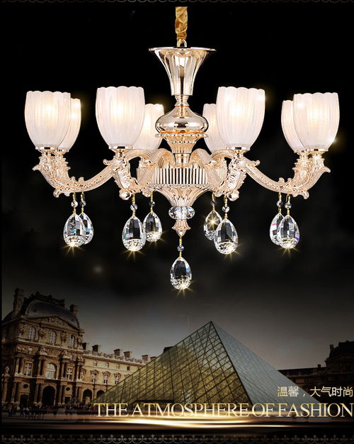 大氣奢華，歐式復古風情——琪朗燈飾鋅合金水晶吊燈0024解析